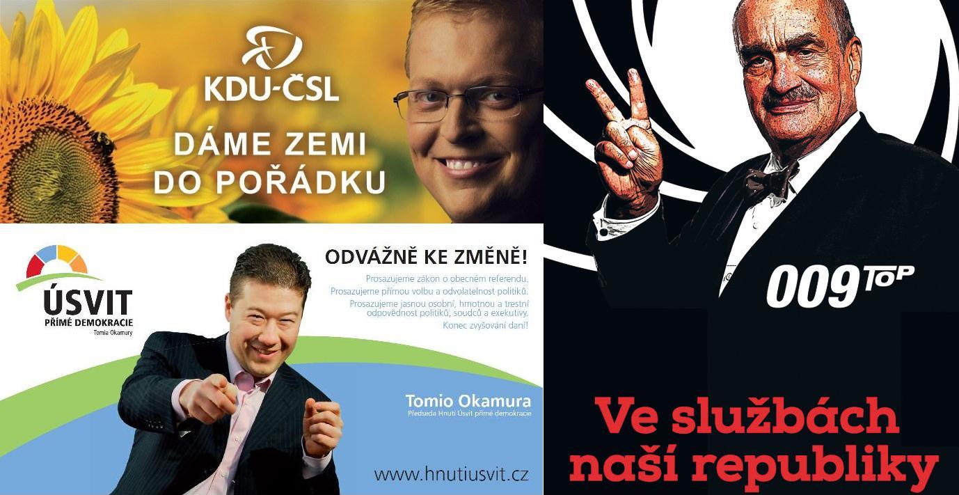 13 elezioni collage poster