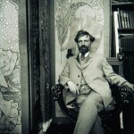 Alfons Mucha nel suo atelier / Alphonse Mucha in his atelier