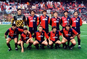 La squadra del Genoa nella stagione di Serie A 1990/1991 / Genoa's team in Serie A 1990/1991 season