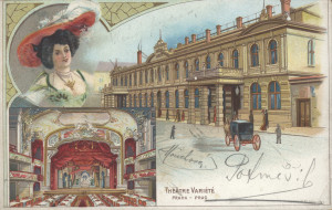 Teatro di varietà di Karlín / Musical Theatre Karlín, 1900