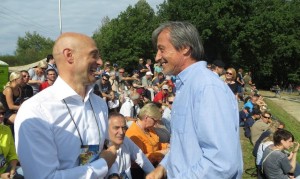 Con il ministro della Difesa, Martin Stropnický / With the Minister of Defense, Martin Stropnický