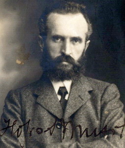 Il professor Alois Musil, all'Università di Vienna nel 1914 / Professor Alois Musil, at Vienna University in 1914