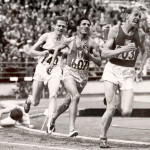 Zátopek impegnato nei 5000 m alle Olimpiadi di Helsinki 1952 / Zátopek running the 5,000 m at the 1952 Helsinki Olympics