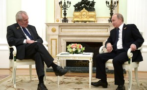 Il presidente ceco Miloš Zeman ed il suo omologo russo Vladimir Putin / Czech president Miloš Zeman and his Russian counterpart Vladimir Putin