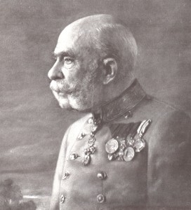 Francesco Giuseppe ritratto da Carl Pietzner nel 1916 / Franz Joseph portrayed by Carl Pietzner in 1916