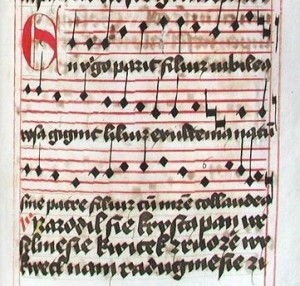 Un’antica edizione della koleda natalizia ceca Narodil se Kristus pán / Oldest edition of the Czech Christmas carol Narodil se Kristus pán