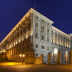 25621399 - prague - night view to cernin palace, residence of foreign ministry