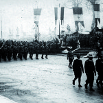 Dicembre 1918: la legione cecoslovacca sfila davanti al Re d’Italia Vittorio Emanuele III, a Padova / December 1918: the Czecoslovak Legion march in front of King Victor Emmanuel III of Italy, in Padua