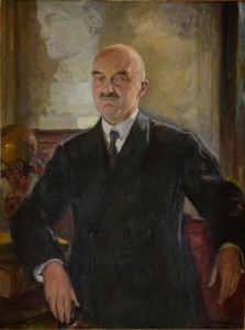 Ludwig Pollak in un ritratto di Werner F. Fritz / Ludwig Pollak in a portrait by Werner F. Fritz © Museo Barracco