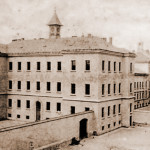 Il carcere di Pankrác in un’immagine d’inizio Novecento / Pankrác Prison in an early twentieth-century view